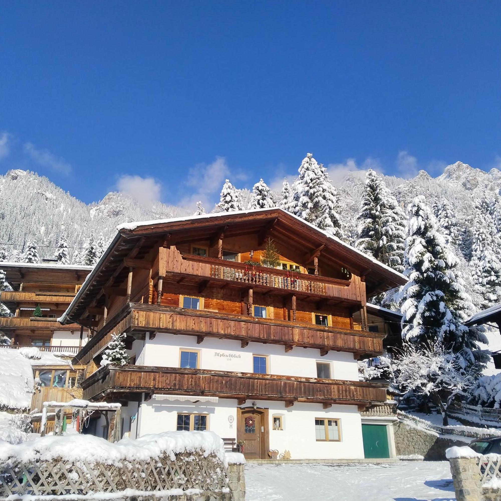 Апартаменты Alpbachblick Экстерьер фото