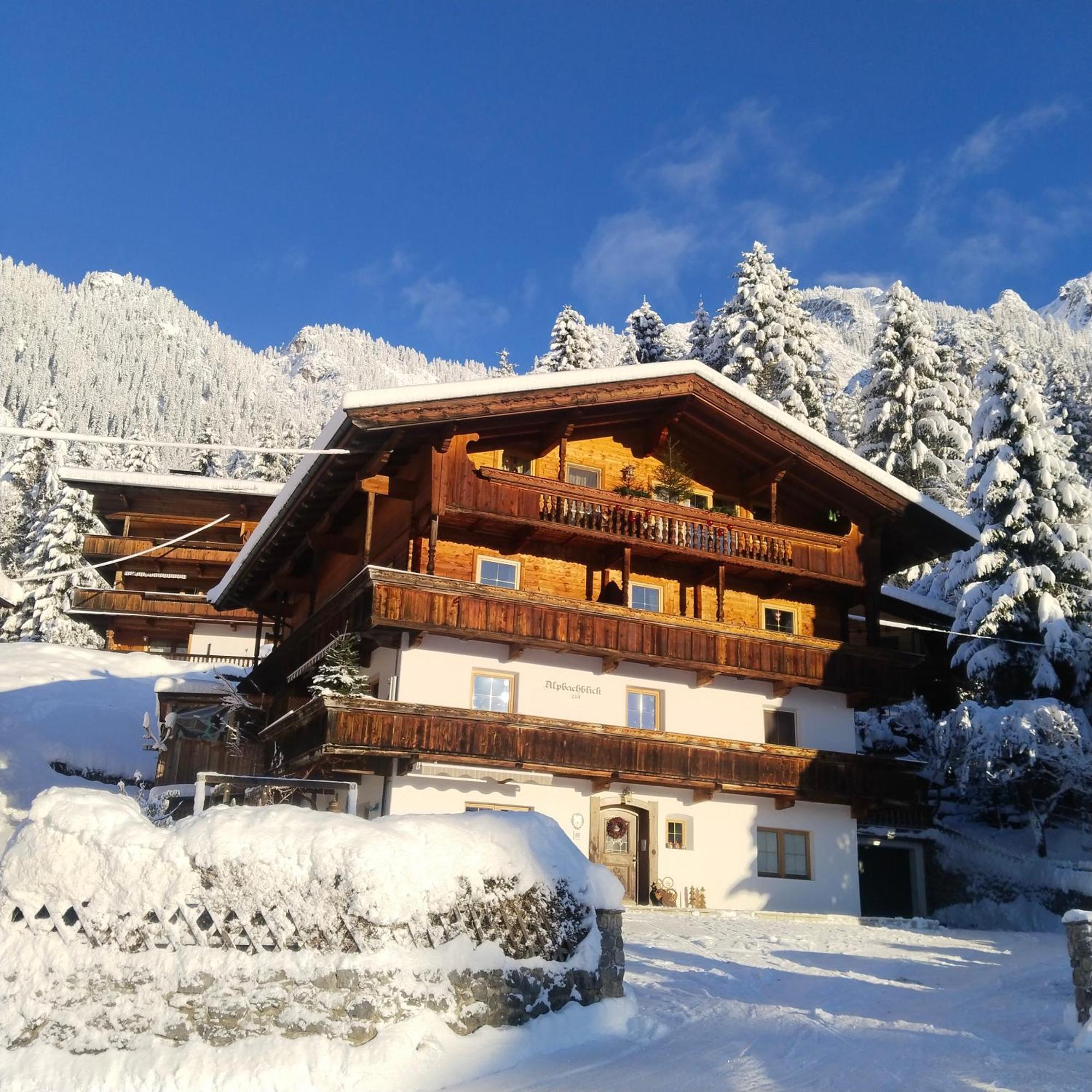 Апартаменты Alpbachblick Экстерьер фото